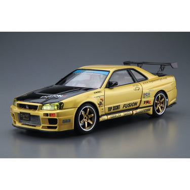 Aoshima 020089 1/24 Topsecret BNR34 Skyline GT-R '99 Nissan